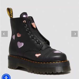 Dr. Martens Black Heart Boots